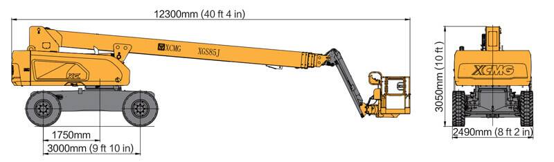 XCMG XGS85J Boom Lift - Image 3