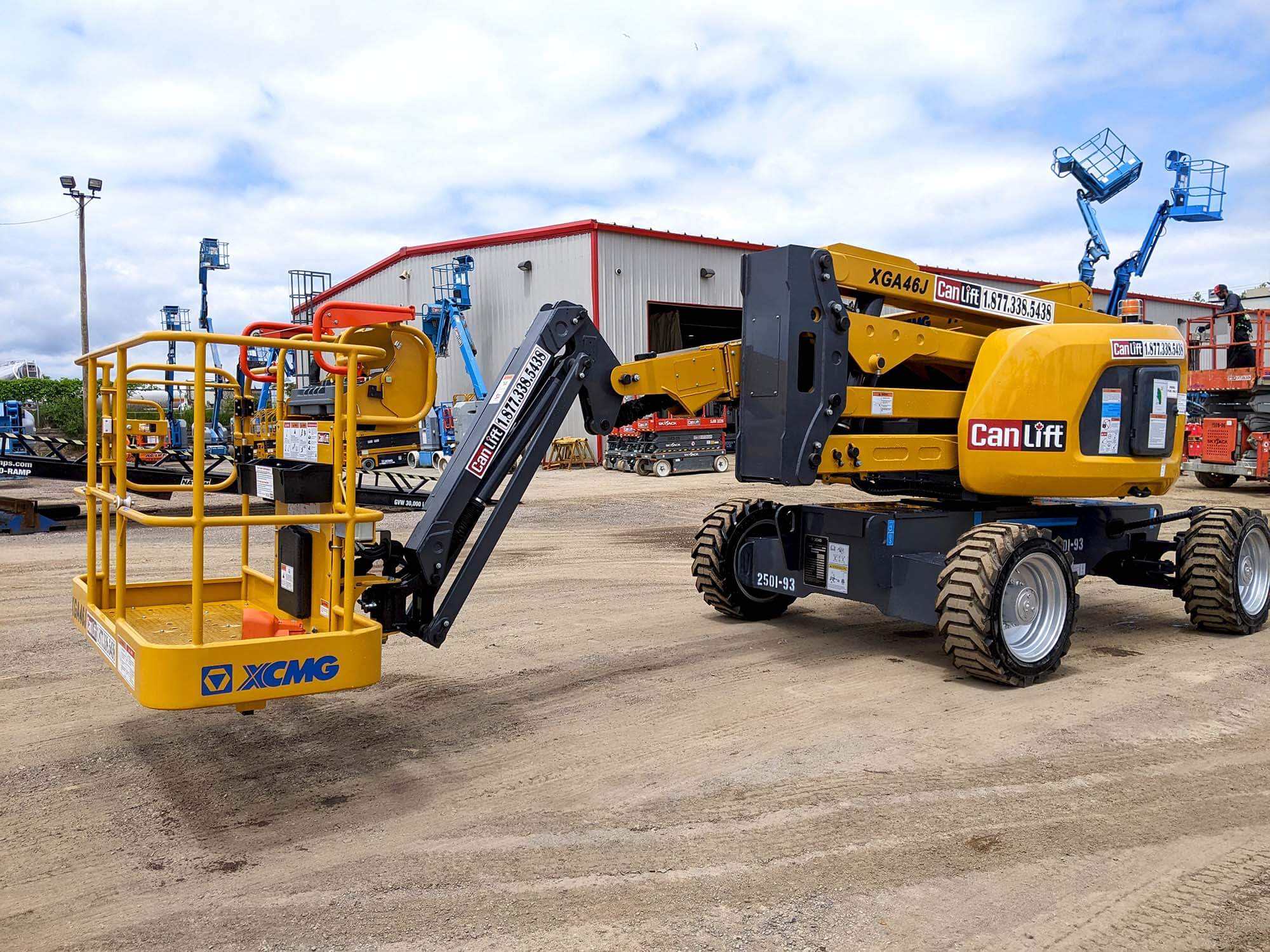 XCMG XGA46J Articulating Boom Lift - Image 6