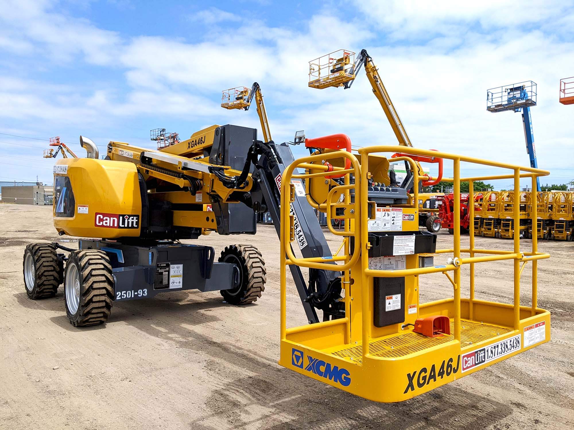 XCMG XGA46J Articulating Boom Lift - Image 7