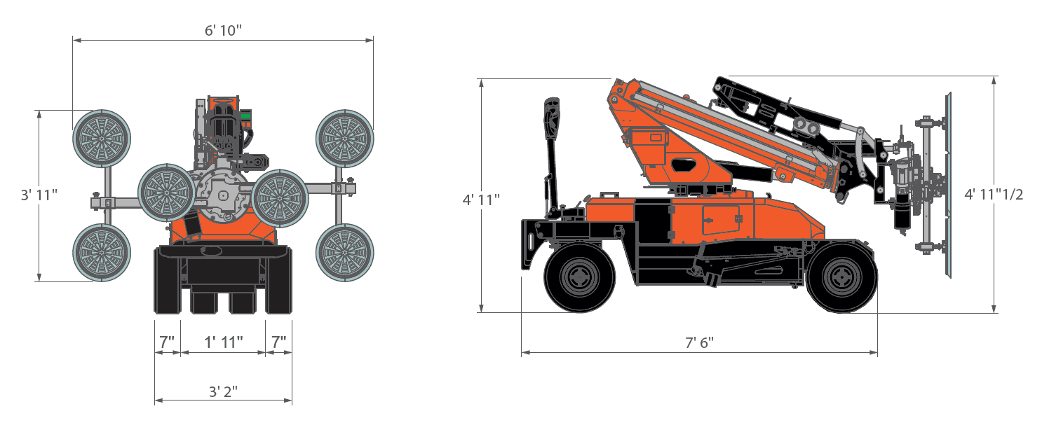 Jekko MPK10.2 Glass Lifter - Image 5