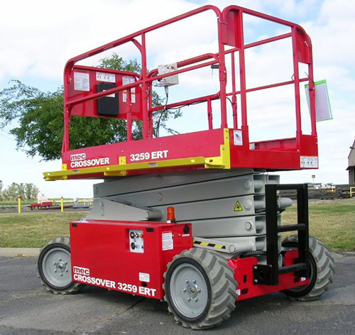 mec 3259 ert scissor lift for sale or rent canlift equipment