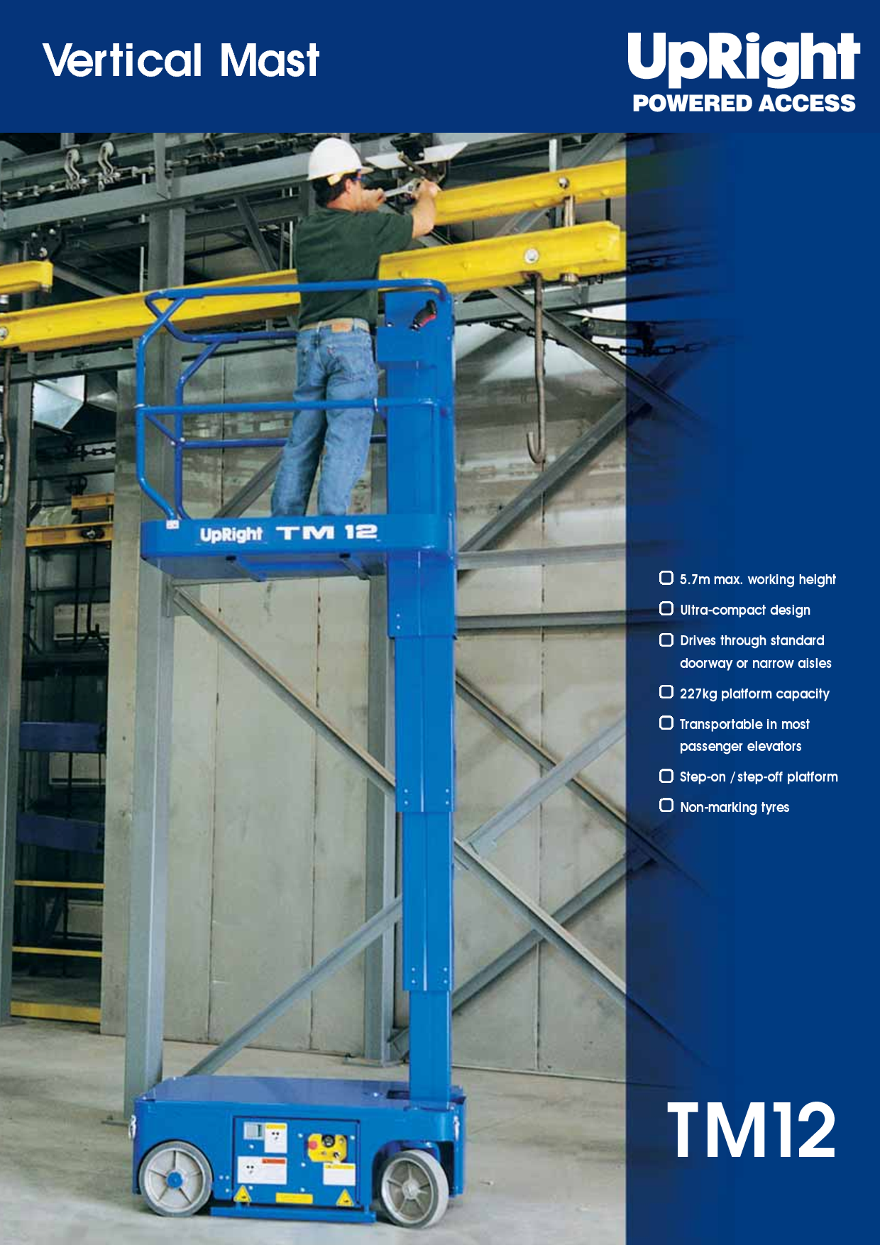 Upright TM12 UpRight for Rent, Sale or Lease CanLift