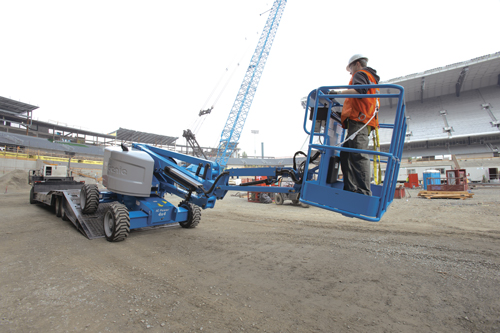 Genie Z-45 DC Specs (2019 - 2024), Wheeled Articulating Boom Lifts