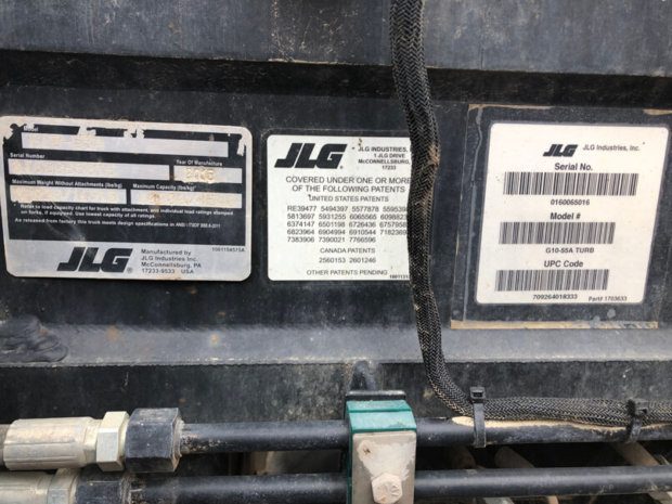 2014 JLG G10-55A (Serial # 160065016) - Image 11