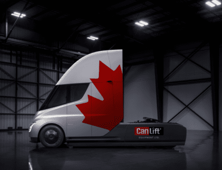 CanLift Tesla Semi