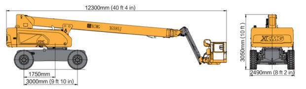 XCMG XGS85J Boom Lift - Image 3
