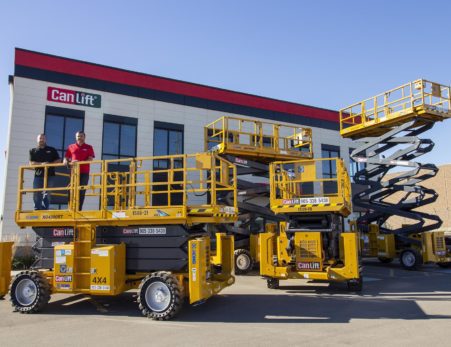 Marko & Johnny Dragicevic on a new XCMG's 4390RT scissor lift
